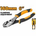 Tolsen 6 Slip Joint Pliers Drop Forged Steel, Full Body w/Heat Treatment, Black Finished and Fine Polished 10315
